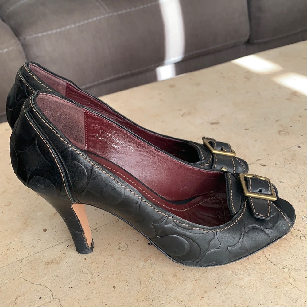 Black heels